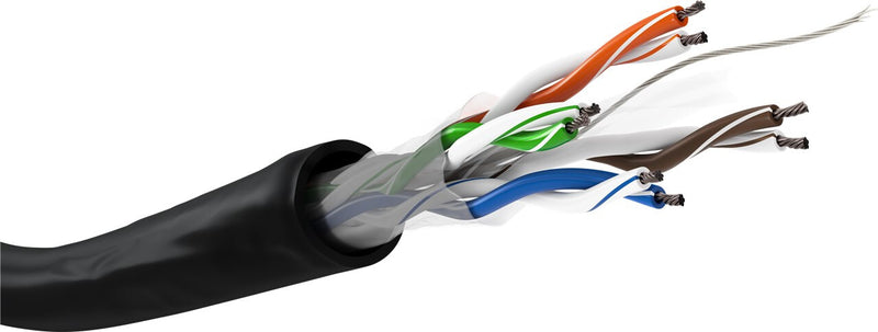 Goobay 57293 netværkskabel Sort 100 m Cat6 U/UTP (UTP)