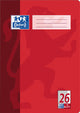 Elba 100050312 blok og notesblok A4 16 ark Rød