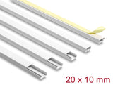 DeLOCK 22067 kabelorganisator Universel Kabelkanal Hvid 5 stk