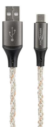 Ansmann 1700-0158 USB-kabel 1 m USB A USB C 0,48 Gbit/sek. 60 W Flerfarvet