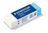 Staedtler Mars plastic combi viskelæder Hvid 1 stk
