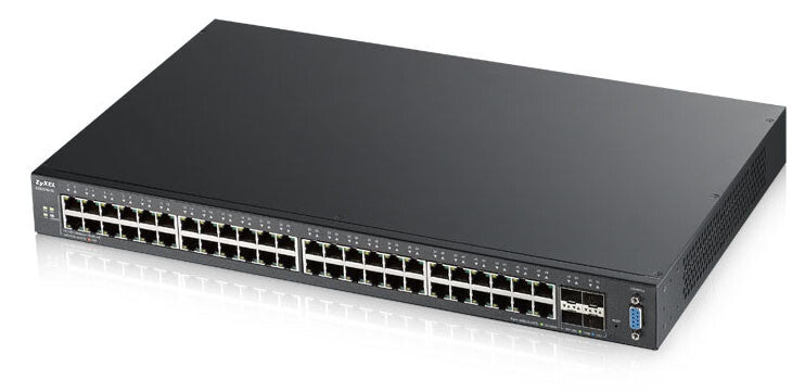 Zyxel XGS2210-52 Administreret L2 Gigabit Ethernet (10/100/1000) 1U Sort