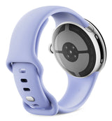 Google Pixel Watch 4 AMOLED 41 mm Digital Berøringsskærm Sølv Wi-Fi GPS (satellit)