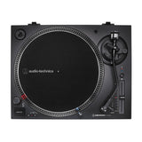 Audio-Technica AT-LP120XBT-USB Direct drev pladespiller Sort, Transparent Vejledning