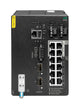 HPE Aruba Networking CX 4100i 12p 1GbE 8p Class4 PoE and 4p Class6 PoE 2p SFP+ DIN Mount Switch Administreret L2 Gigabit Ethernet (10/100/1000) Strøm over Ethernet (PoE) 4U Sort