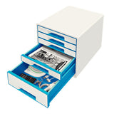 Leitz Skuffekabinet Desk Cube WOW 5-skuffer