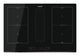 CATA IAS 7024 Sort Bordplade 77 cm Zone induktionskogeplade 4 zone(s)