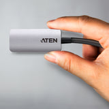 ATEN UC3008A1-AT USB grafisk adapter 4096 x 2160 pixel Sølv