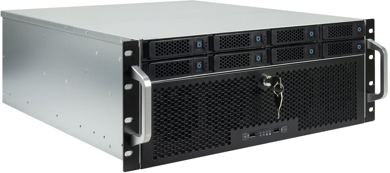 Inter-Tech 4U-4708 Stativ Sort