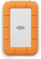 LaCie STMF500400 ekstern solid state driver 500 GB USB Type-C USB 3.2 Gen 2x2 Grå, Orange