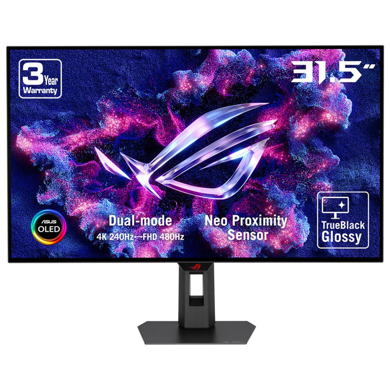 ASUS ROG Strix XG32UCWMG computerskærm 80 cm (31.5") 3840 x 2160 pixel 4K Ultra HD OLED Sort
