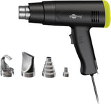 Goobay 77821 varmepistol Varmluftspistol 450 l/min 500 °C 1500 W Sort