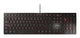 CHERRY KC 6000 Slim tastatur Universel USB QWERTZ Tysk Sort