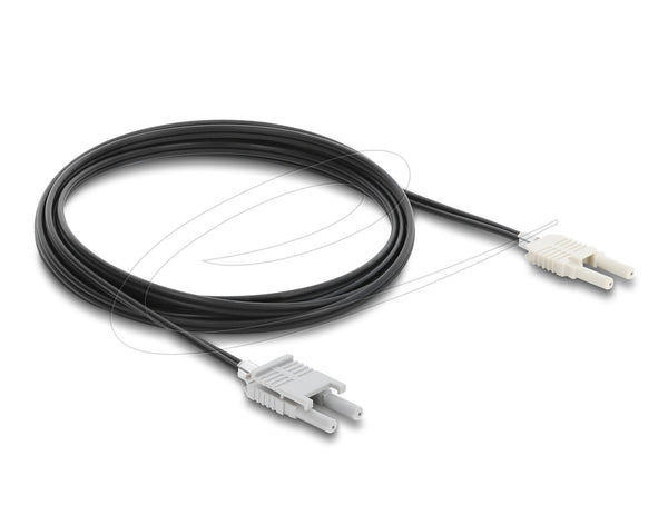 DeLOCK 91030 fiber adapter 1 stk Sort, Grå
