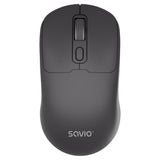 Savio MB-04 mus Universel Ambidextrous Bluetooth IR LED 1600 dpi