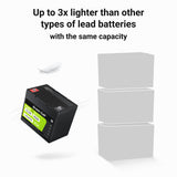 Green Cell LFPGC12V60AH UPS batteri Lithium jern fosfat (LiFePO4) 12,8 V 60 At