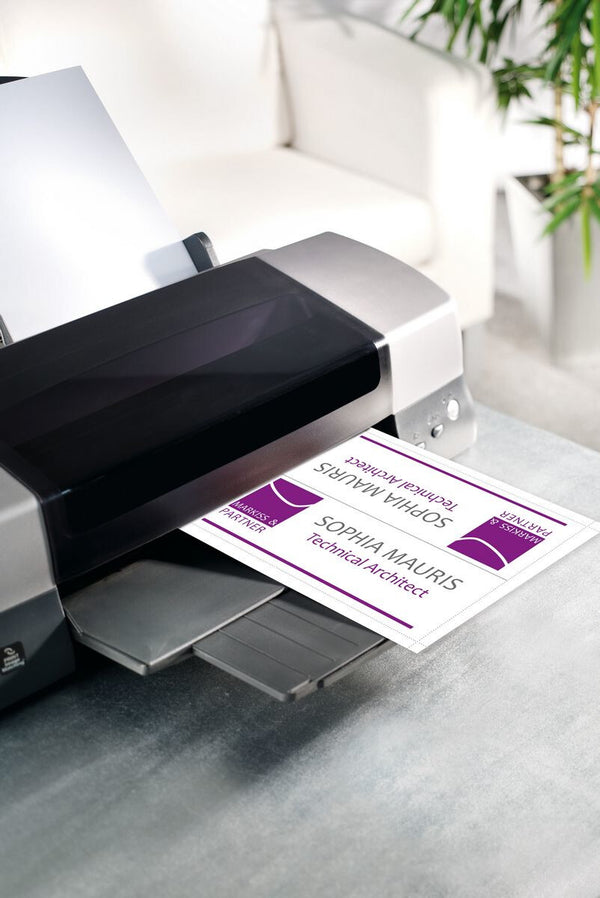 Sigel DP049 print etiket Hvid Ikke-klæbende printeretiket