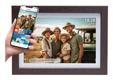 Denver PFF-1042DWMK2 digital fotoramme Træ 25,6 cm (10.1") Berøringsskærm Wi-Fi