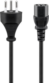 Goobay 93617 el-ledning Sort 2 m SEV 1011 IEC C13