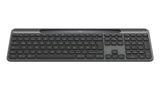 Logitech Signature Slim Solar + K980 tastatur Universel RF trådløs + Bluetooth QWERTZ Tysk Grafit
