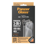PanzerGlass ® 3-i-1 Pakke iPhone 15 Pro Max