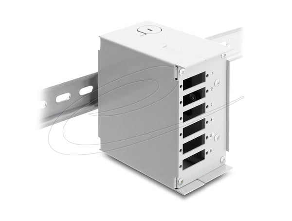 DeLOCK 91065 fiber adapter SC/LC 1 stk Grå