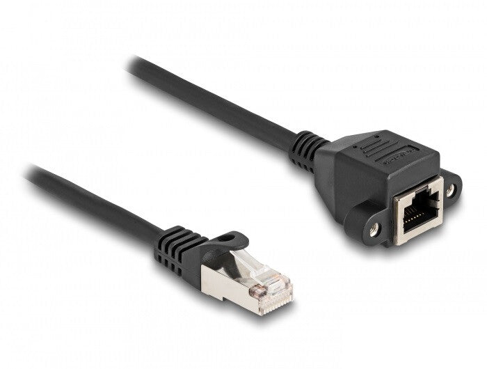 DeLOCK 80196 netværkskabel Sort 5 m S/FTP (S-STP)