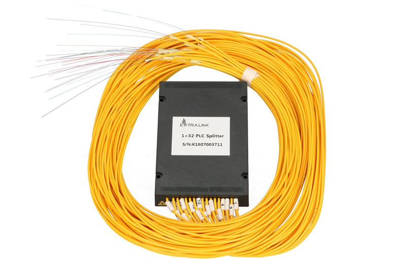 Extralink 1:32 PLC SPLITTER NO CONNECTORS 2.0 MM 1.5M ABS MODULE Kabelfordeler Sort