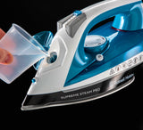 Russell Hobbs Supreme Steam Pro 2600 W 0,31 L Keramisk strygesål Blå, Hvid