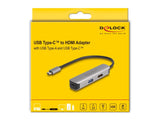 DeLOCK 61060 interface hub USB 3.2 Gen 1 (3.1 Gen 1) Type-C 5000 Mbit/s Grå