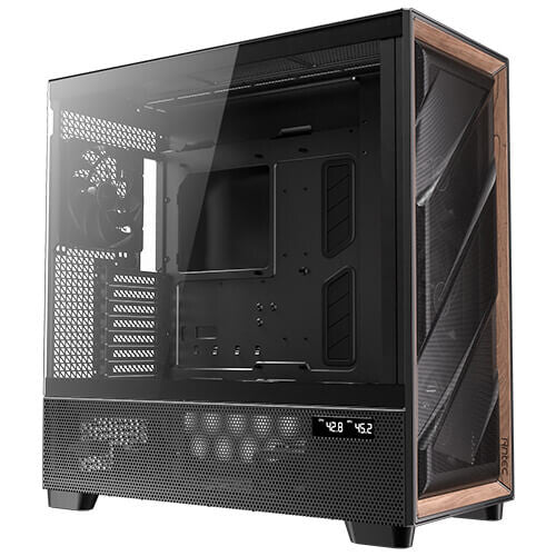 Antec FLUX PRO EUV Full Tower Sort, Træ