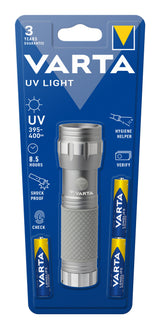 Varta 15638 101 421 lommelygte Sølv UV lommelygte UV LED