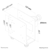 Neomounts THINCLIENT-10 CPU holder Sølv