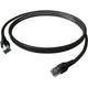 EasyLan CP1KSBSBS0030 netværkskabel Sort 3 m Cat6a S/FTP (S-STP)