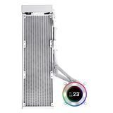 Lian Li GA II Hydroshift II LCD-C 360N Processor Alt-i-en væskekøler Hvid