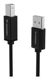 Wozinsky WKDDY3S USB-kabel USB 2.0 2 m USB B USB C 0,48 Gbit/sek. Sort