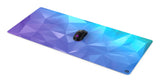 ENDORFY Crystal Blue XL Gaming musemåtte Sort, Blå
