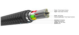 FIXED FIXDB-CC12-WH USB-kabel USB 2.0 1,2 m USB C 4,8 Gbit/sek. 100 W Hvid