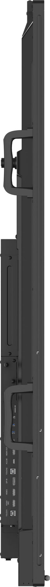 iiyama TE8615A-B2AG skilte display Kiosk design 2,17 m (85.6") Wi-Fi 550 cd/m² 4K Ultra HD Sort Berøringsskærm Indbygget processer Android 24/7