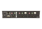 ATEN CS1792 KVM Switch Stativ-montering Sort, Sølv