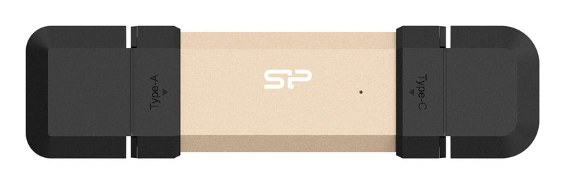 Silicon Power DS72 USB-nøgle 1 TB USB Type-A / USB Type-C 3.2 Gen 2 (3.1 Gen 2) Guld