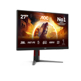 AOC G4 27G4HA computerskærm 68,6 cm (27") 1920 x 1080 pixel Fuld HD LED Sort, Rød