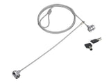Conceptronic CNBSLOCK15T kabellås Sølv 1,5 m