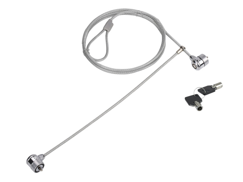 Conceptronic CNBSLOCK15T kabellås Sølv 1,5 m