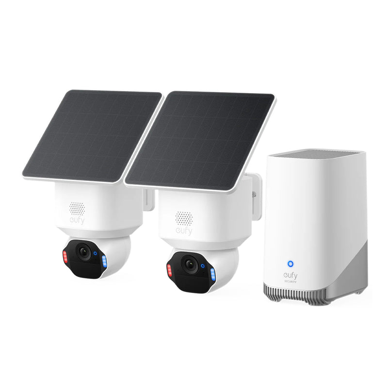 Eufy SoloCam E42 + HomeBase S380 Kugle (form) IP-sikkerhedskamera Indendørs & udendørs 3840 x 2160 pixel Loft/væg