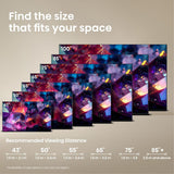 Hisense 100Q7S PRO 2,54 m (100") 4K Ultra HD Smart TV Wi-Fi Sort