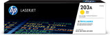 HP Original 203A LaserJet-tonerpatron, gul