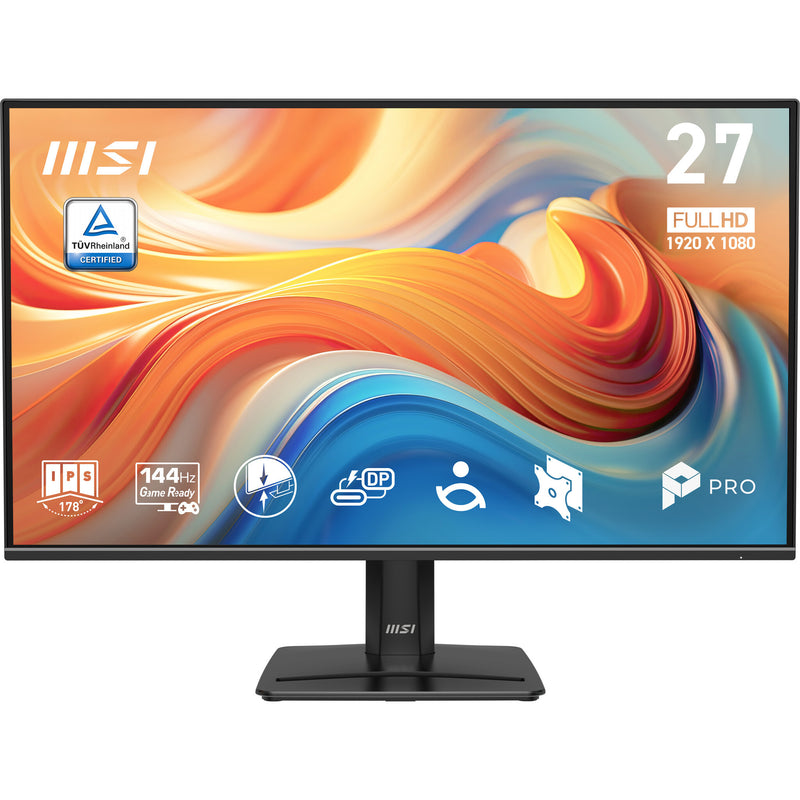 MSI Pro MP272 E14C computerskærm 68,6 cm (27") 1920 x 1080 pixel Fuld HD LED Sort