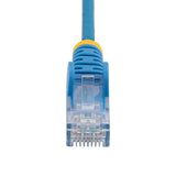 StarTech.com N6PAT10MBLS netværkskabel Blå 10 m Cat6 U/UTP (UTP) Rund