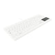 Contour Design Active Key AK-C7412 tastatur Medicinsk USB UK engelsk Hvid
